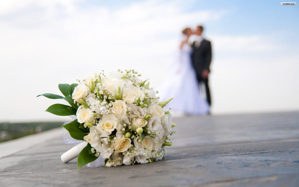 Wedding world bouquet