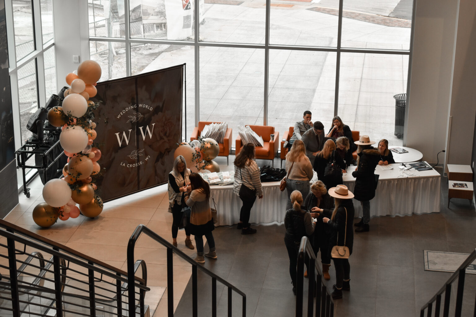 Guest register at Wedding World 2022